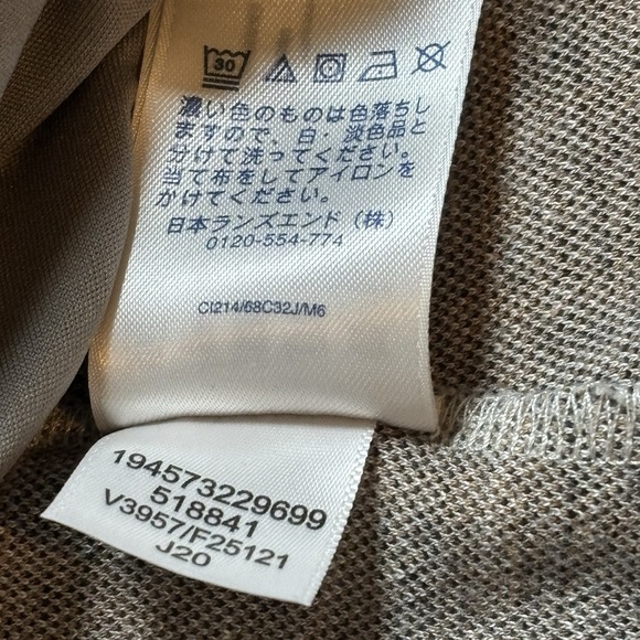 Lands' End Women's Small 6/8 Blazer Stretchy Brown, Cream & Black Plaid Preppy - Picture 15 of 15